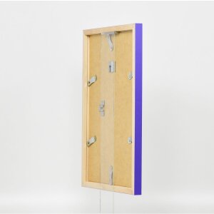 Cadre en bois Top Cube 29,7x42 cm lilas verre musée