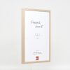 Cadre en bois Effect Profil 35 brun clair 30x40 cm Verre antireflet