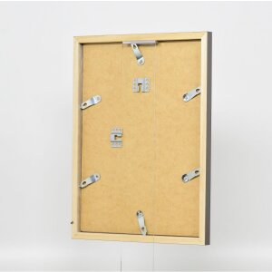 Cadre en bois Top Cube 30x40 cm platine verre acrylique
