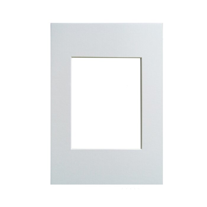 Walther passe-partout oblique 13x18 cm (9x13 cm) blanc polaire