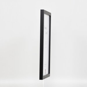 Effect cadre en bois profil 33 noir 30x45 cm verre normal