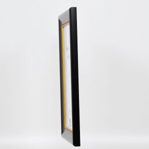 Effect cadre en bois profil 95 noir 30x45 cm verre normal