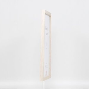 Cadre en bois Effect Profil 33 blanc 30,5x91,5 cm verre normal