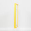 Cadre en bois Top Cube 35x100 cm jaune Verre antireflet