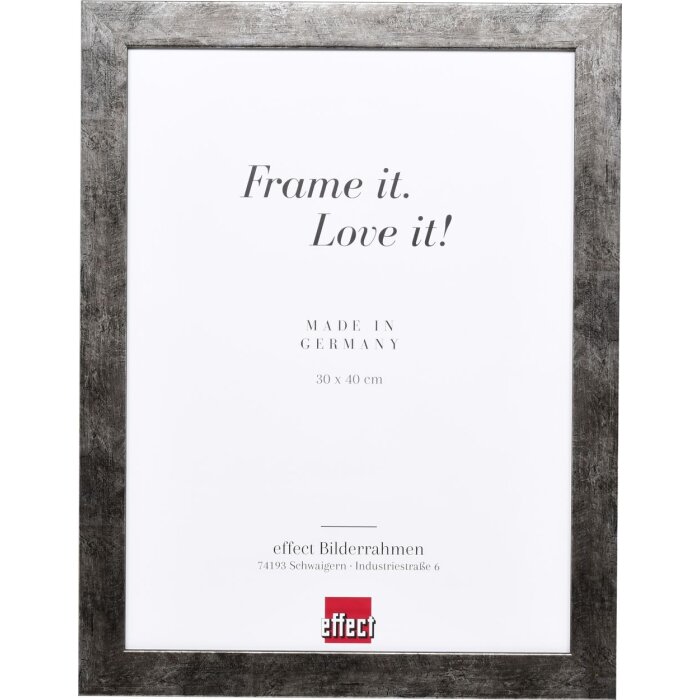 Effect cadre photo 2311 anthracite 40x60 cm verre antireflet