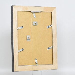 Cadre Effect en bois massif profil 28 or 40x60 cm verre musée