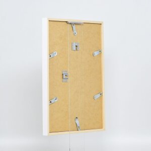 Cadre en bois Effect Profil 35 blanc 42x59,4 cm verre normal + entretoise