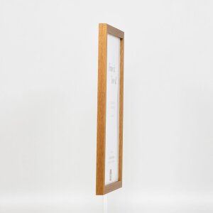 Cadre bois Effect Profil 33 chêne 42x59,4 cm verre musée