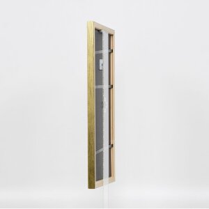 Effect cadre en bois profil 2070 verre normal 50x100 cm or