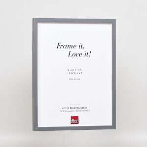 Cadre en bois Effect Profil 35 anthracite 50x60 cm verre normal + entretoise