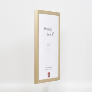 Cadre en bois Top Cube 50x70 cm or Verre antireflet