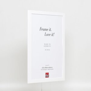 Cadre en bois Effect Profil 2210 blanc 50x70 cm verre musée