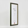 Cadre en bois Effect Profil 21 vert 50x75 cm Verre antireflet