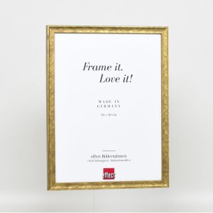 Effect cadre en bois profil 2070 verre normal 59,4x84,1 cm or