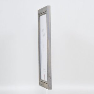 Effect Cadre photo en bois massif 2240 gris 59,4x84,1 cm verre normal