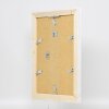 Effect Cadre photo en bois massif 2240 blanc 60x90 cm verre acrylique