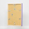 Cadre en bois Top Cube 7x10 cm violet verre antireflet