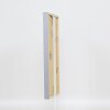 Cadre en bois Effect Profil 35 gris clair 7x10 cm verre normal + entretoise