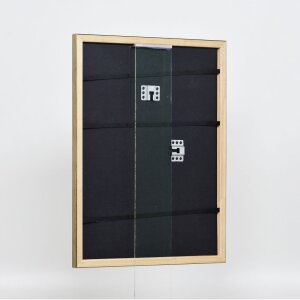 Cadre en bois Effect Profil 2070 Verre antireflet 70x100 cm or