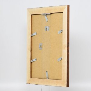 Cadre en bois Effect 2400 brun 70x70 cm verre antireflet