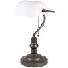 Lampe de bureau blanche Ø 27x40 cm E27-max 1x60W 5LL-5125W