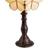 Lampe de table Tiffany crème 21x21x38 cm E14-max 1x25W 5LL-6095