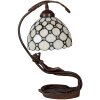 Lampe de table Tiffany crème 28x20x41 cm E14-max 1x25W 5LL-6097