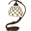 Lampe de table Tiffany crème 28x20x41 cm E14-max 1x25W 5LL-6097