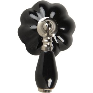 Bouton de porte noir 4x8x6 cm 64779