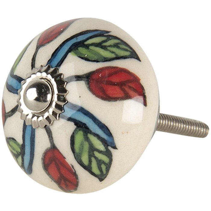 Bouton de porte multicolore 4x6 cm 64793