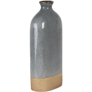 Vase gris 14x7x31 cm 6CE1260M