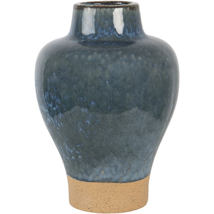 Vase bleu Ø 21x31 cm 6CE1263