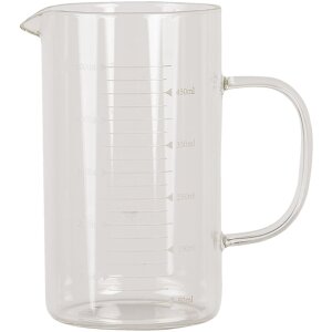 Bidon - verre doseur transparent 13x8x14 cm 6GL2926