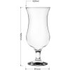 Verre à cocktail transparent Ø 8x19 cm - 420 ml 6GL3467