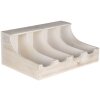 Range-couverts blanc 41x28x17 cm 6H1991