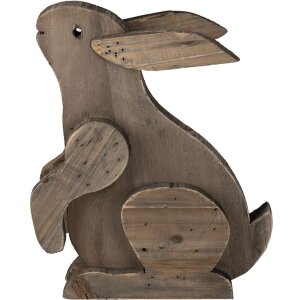 Décoration Lapin marron 20x12x26 cm 6H2022