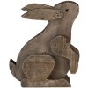 Décoration Lapin marron 20x12x26 cm 6H2022