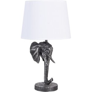 Lampe de table éléphant noir 25x25x41 cm...