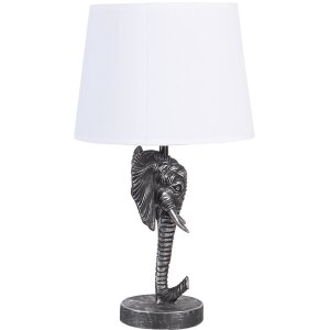 Lampe de table éléphant noir 25x25x41 cm E27-max 1x60W 6LMC0052