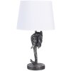 Lampe de table éléphant noir 25x25x41 cm E27-max 1x60W 6LMC0052