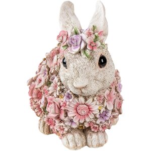 Décoration Lapin multicolore 19x12x18 cm 6PR3333