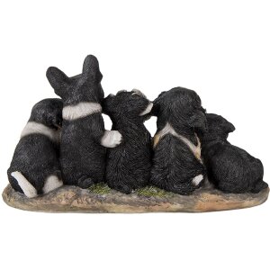 Décoration Chiens multicolore 33x12x17 cm 6PR3340