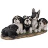 Décoration Chiens multicolore 33x12x17 cm 6PR3340