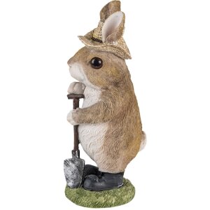 Décoration Lapin marron 9x8x22 cm 6PR3373