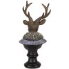 Décoration cerf multicolore 10x9x23 cm 6PR4612