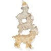 Décoration Chiens multicolore 10x4x18 cm 6PR4646