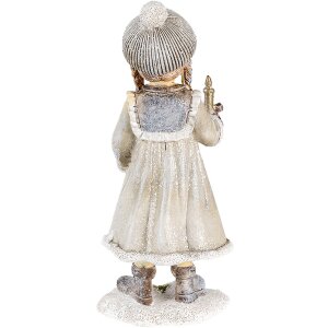 Décoration enfant gris 8x7x19 cm 6PR4667