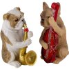 Décoration Chiens (set de 2 pièces) multicolore 14x6x10 cm 6PR4684