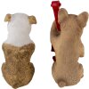 Décoration Chiens (set de 2 pièces) multicolore 14x6x10 cm 6PR4684