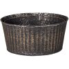 Support pour plantes noir Ø 24x11 - Ø 21x10 - Ø 19x8 cm 6Y4625